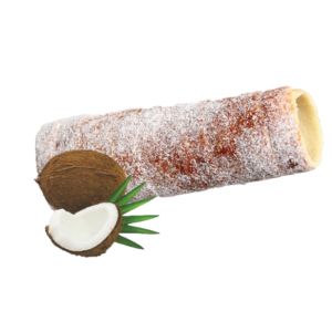 Chimney Cake with Coconut Flakes