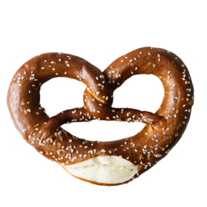 sesame pretzel